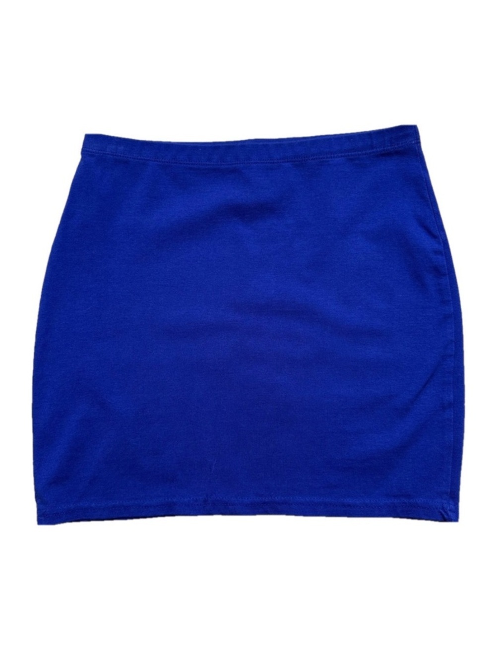 Divided H&M Women’s Blue Mini Skirt Retro -‎ Size 4 - Picture 2 of 5